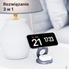 QUALO MagSafe Ładowarka indukcyjna z funkcją uchwytu 24W szara QMLI-24-18