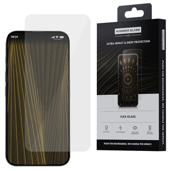 Hammer Glass szkło hybrydowe Flex do Iphone 15 Plus