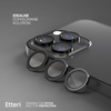 Etteri Camera Lens Protector szkło na aparat do iPhone 15 Pro / 15 Pro Max czarny