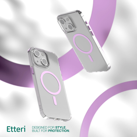Etui Etteri Color Mag do iPhone 14 6,1" różowe