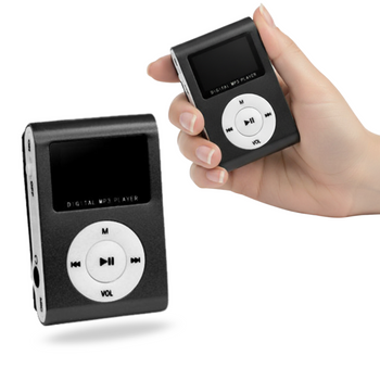 Setty MP3 z LCD + słuchawki czarny