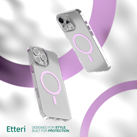 Etui Etteri Color Mag do iPhone 16 Pro Max 6,9" różowe