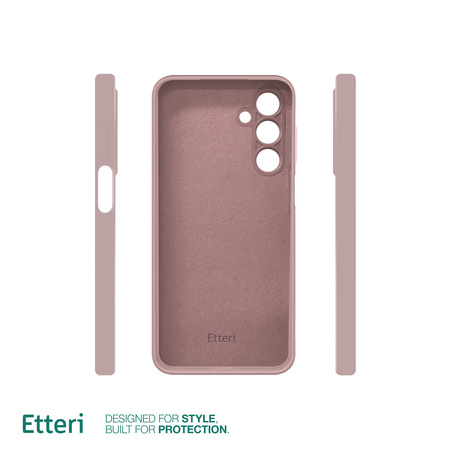 Etui Etteri Silicone Case do Samsung Galaxy A14 jasnoróżowe