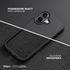 Etui Etteri Silicone Mag do iPhone 16e czarne