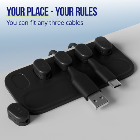 Allity organizer na kable ASA-410 magnetyczny