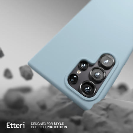 Etui Etteri Silicone Mag do Samsung Galaxy S25 Ultra jasnoniebieskie