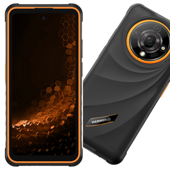 Smartfon Hammer Iron 6 5G 8/256GB pomarańczowy