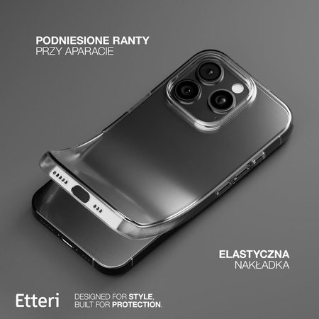 Etui Etteri Clear Case do iPhone 15 Pro Max 6,7"