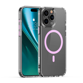 Etui Etteri Color Mag do iPhone 15 Pro 6,1" różowe
