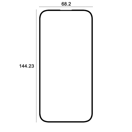 Etteri szkło hartowane 9D do iPhone 16 6,1"