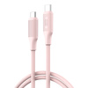 XO kabel NB-Q265B PD USB-C - USB-C 1,0m 60W różowy