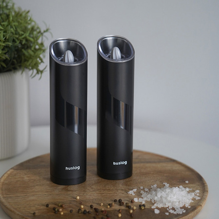 Huslog Zestaw młynków - czarny