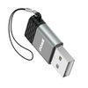 BWOO adapter USB-C - USB szary OTG BZ-38