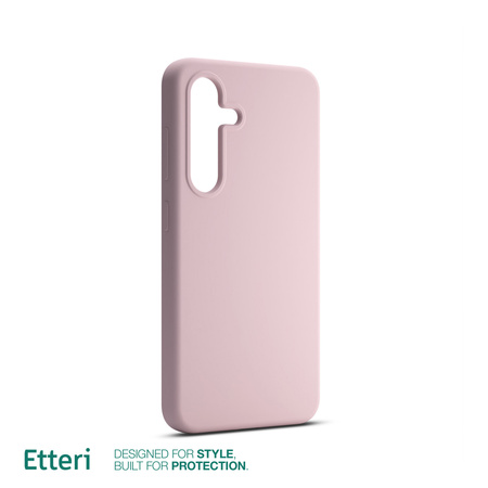 Etui Etteri Silicone Case do Samsung Galaxy S24 jasnoróżowe