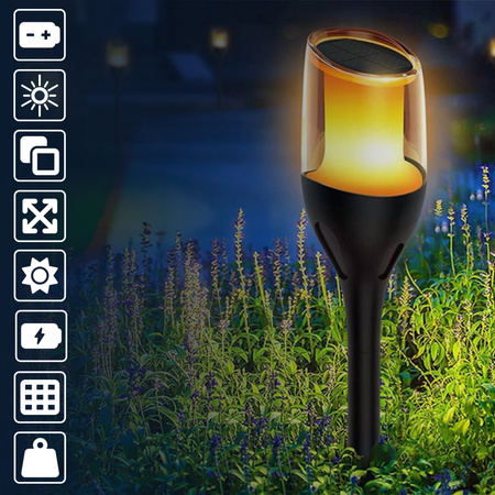 Lampa solarna LED SUNARI FLS-230 Pochodnia 1600K 800mAh Li-Ion IP65 Forever Light