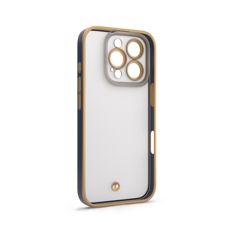 Nakładka Silky Gold do iPhone 15 Pro 6,1" czarna