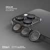 Etteri Camera Lens Protector szkło na aparat do iPhone 16 Pro / 16 Pro Max czarny