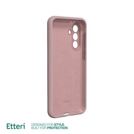 Etui Etteri Silicone Case do Samsung Galaxy A14 jasnoróżowe