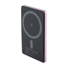 QUALO MagSafe power bank ultra slim 5 000 mAh 15W liliowy QMPB5-US-15-09