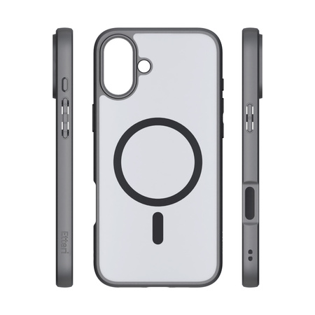 Etui Etteri Matt Mag do iPhone 16 Plus 6,7" czarne