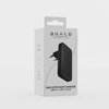 QUALO ładowarka sieciowa GaN ultra slim USB-A USB-C PD 45W czarna QLS-GN-US-AC-45-01