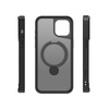 Etui Etteri Matt Mag Ring do iPhone 12 / 12 Pro 6,1" czarne