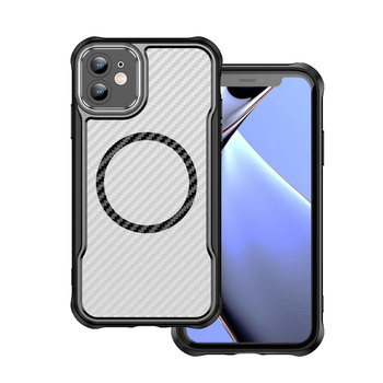 Nakładka Defender Carbon Mag do iPhone 11 czarna
