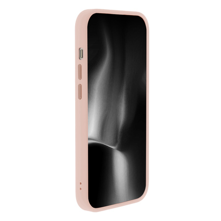 Nakładka Satin Elegant Mag do iPhone 14 Pro 6,1" różowa
