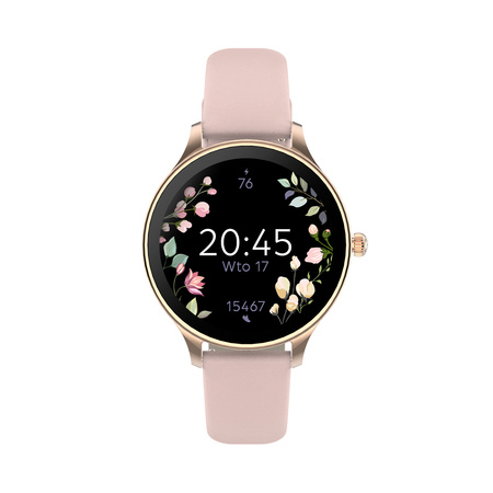 Forever Smartwatch Velora SB-306 Różowe złoto