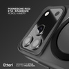 Etui Etteri Matt Mag Ring do iPhone 17 Pro czarne