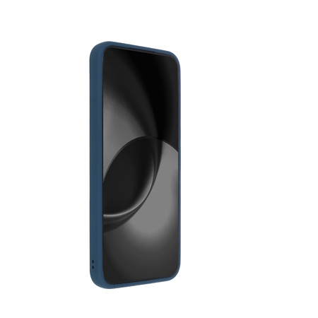 Nakładka Satin Touch do Samsung Galaxy A14 4G / A14 5G ciemnoniebieska