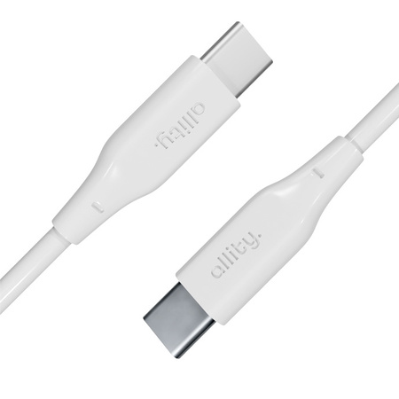 Allity kabel AUC-02 USB-C - USB-C 2,0 m 100W biały