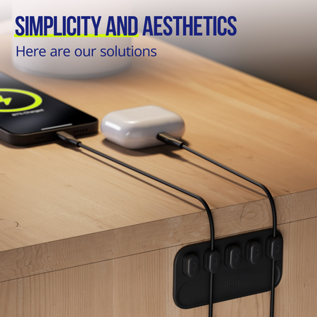 Allity organizer na kable ASA-410 magnetyczny