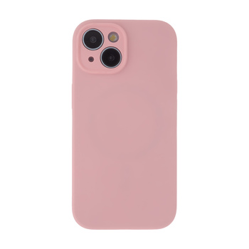 Nakładka Soft Touch Mag do iPhone 15 6,1" pastelowy różowy