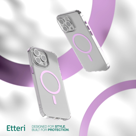 Etui Etteri Color Mag do iPhone 12 / 12 Pro 6,1" różowe