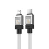 Baseus kabel CoolPlay USB-C - Lightning 2m 20W biały