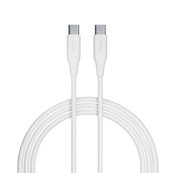 Allity kabel AUC-02 USB-C - USB-C 1,0 m 100W biały
