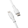 QUALO Recycling kabel USB-C - Lightning 1,5m 2,4A biały QRC-CL-00