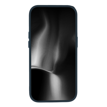 Nakładka Satin Elegant do iPhone 14 Pro 6,1" ciemnoniebieska