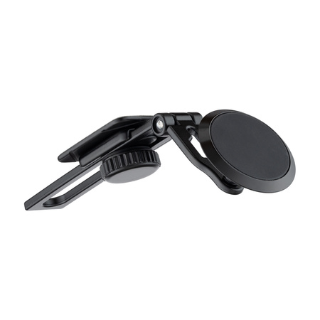 QUALO uchwyt samochodowy magnetyczny na szybę round clear S czarny QUSM-S-RCS-01