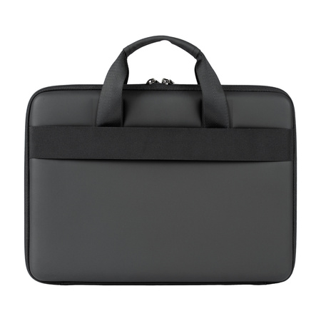 QUALO pokrowiec na laptopa usztywniany z uchwytem 13,3' czarny QPL-SU-01