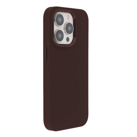 Nakładka Satin Elegant do iPhone 14 Pro 6,1" burgundowa