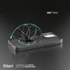 Etui Etteri Matt Mag Ring do iPhone 16 Plus 6,7" czarne