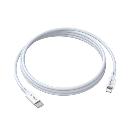 BWOO kabel USB-C - Lightning 1m 27W ABS + TPE X283 C-L biały