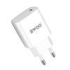 BWOO ładowarka sieciowa PD CDA159 USB-C + kabel USB-C - USB-C 20W biała