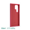 Etui Etteri Silicone Case do Samsung Galaxy S22 Ultra malinowe