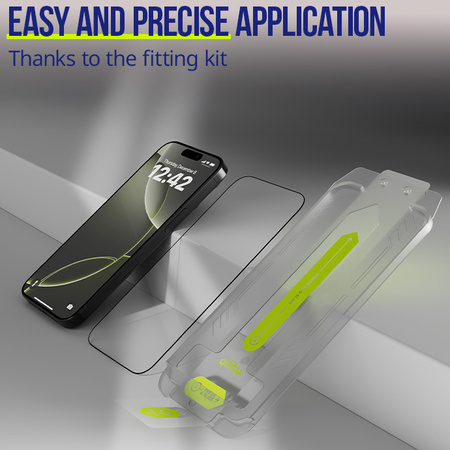 Allity szkło hartowane PerFit do iPhone 15 / 14 Pro