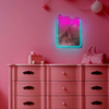 Neon MIRROR LED LOVE YOURSELF błękit róż FMNE01 Forever Light