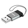 BWOO adapter USB-C - USB szary OTG BZ-38