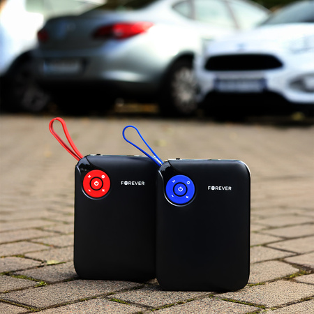 Forever jump starter 4w1 JS-400 26,64Wh czarno-niebieski